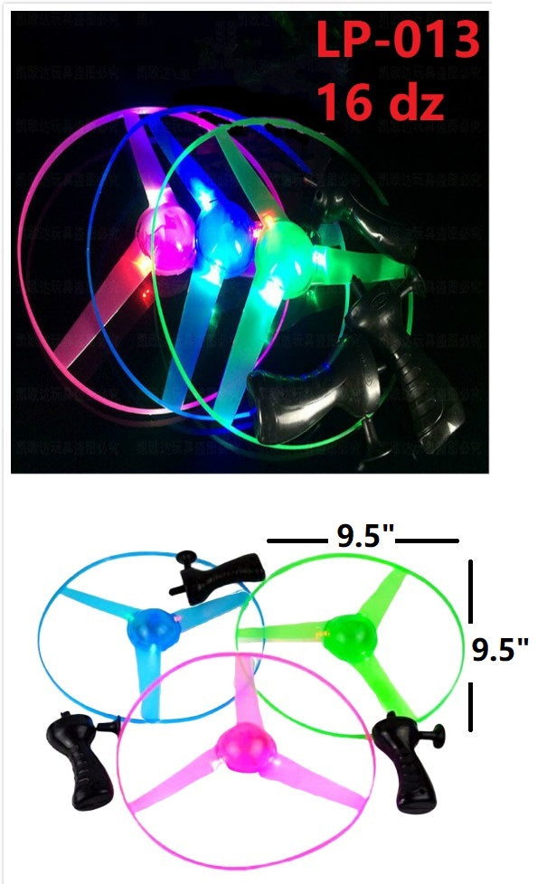 Flying UFO LP013 Wholesale Light Up Novelty Toys 7.97 Dozen