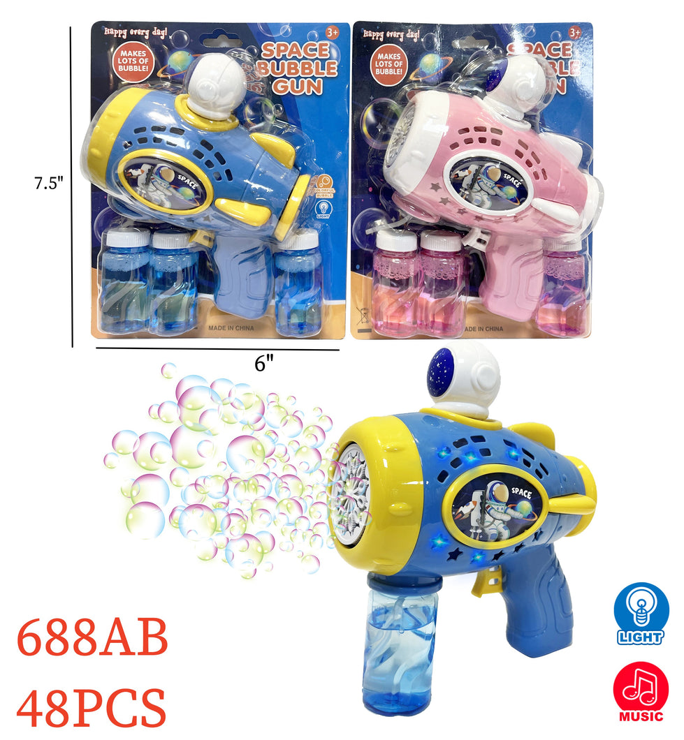 687AB Kids Automatic Bubble Machine Gun ($2.65 Each) / $127.20 / 48 P –  Winston Trading Wholesale